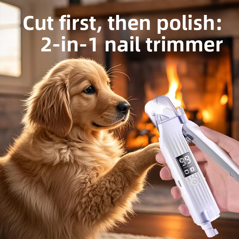 2 az 1-ben Elektromos Karomápoló Szett